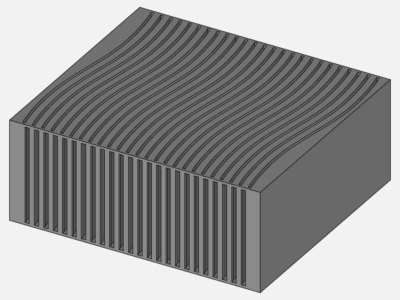 CurvedFin_Heatsink_Forced image