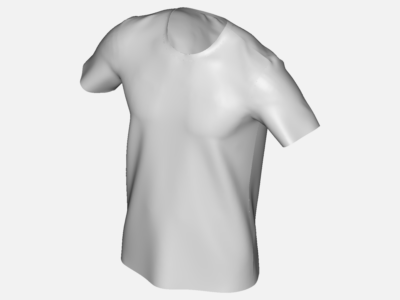 T-shirt simulation image