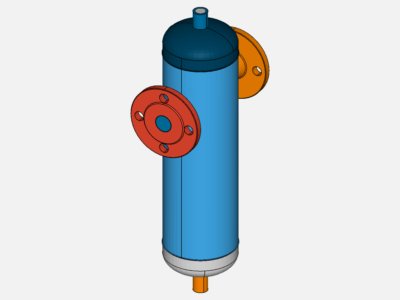 Vapour separator CFD sim image