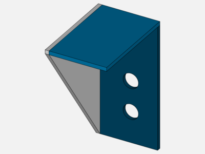 FEA bracket image