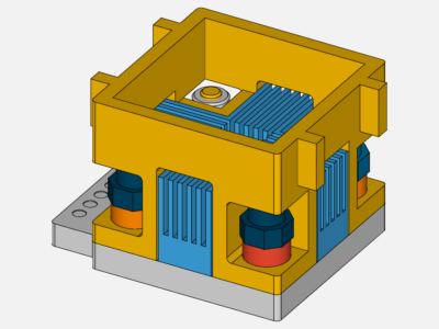 Heat sink simulaiton image