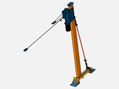 Crane FEA image