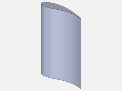 Wing_3_Metric Scaled Model with mounting bracket image