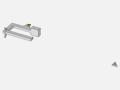 Tutorial - Linear static analysis of a crane image