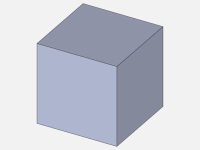 FLOW AROUND CUBE image