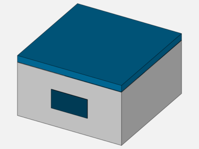 Thermal analysis beta core capped 2nd Try with extruded cube image