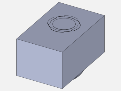 Tutorial - Heat transfer in a heat-sink image