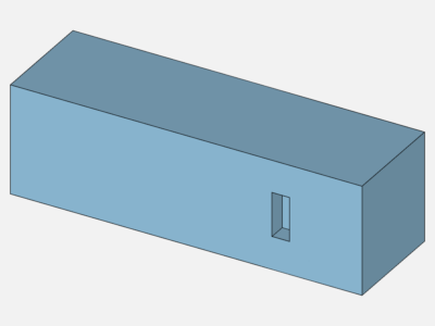 Validation case for multiphase 3D dam break - Copy image