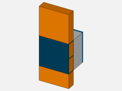 CHT simulation of a building facade image