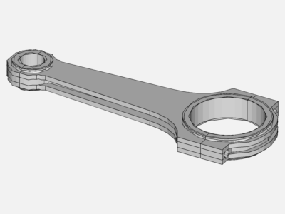 Tutorial-01: Connecting rod stress analysis image