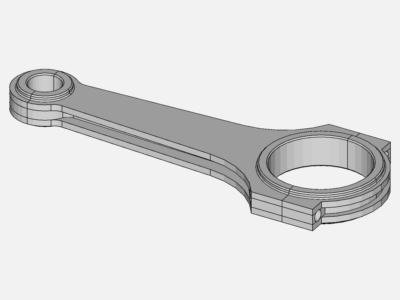 Tutorial-01: Connecting rod stress analysis image