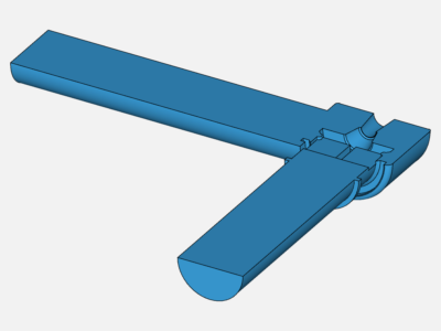 Tutorial: Fluid Flow Through a Valve image