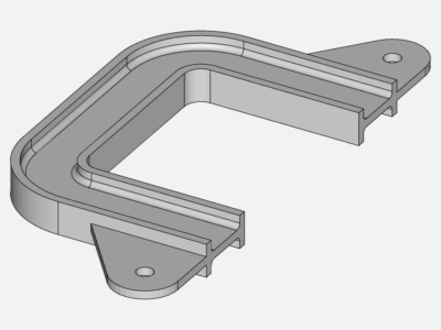 Soporte en C test 02 LCG Acero 1020 image