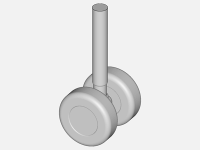 copy CFD Analysis of Airflow around Aircraft Landing Gear image