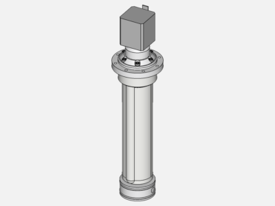 Threaded Shaft Revamp FEA image