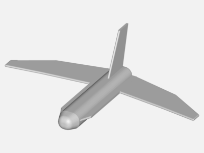 Forward Swept Plane image