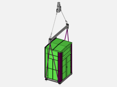 Tutorial - Linear static analysis of a crane image