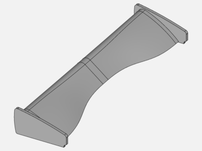 Front wing CFD image