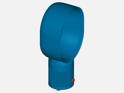 Blade-less Fan created using Fused Filament Fabrication image