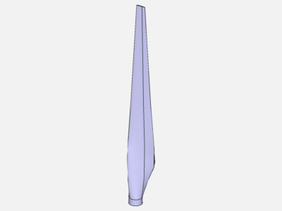 RDM 2A - pale éolienne - analyse modale - Copy image