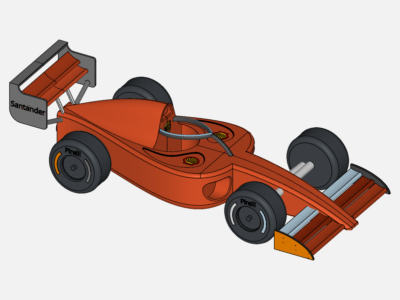 F1 Car thing without dimples image