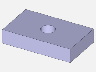 Flate plate with hole image