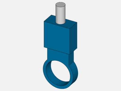 Bearing holder project stress evaluation image