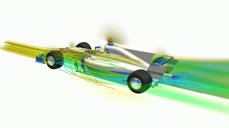 Aerodynamics Analysis of the Perrinn F1 Car