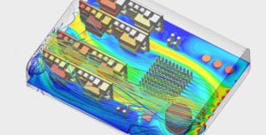 electronics cooling with CFD simulatin for electronic design