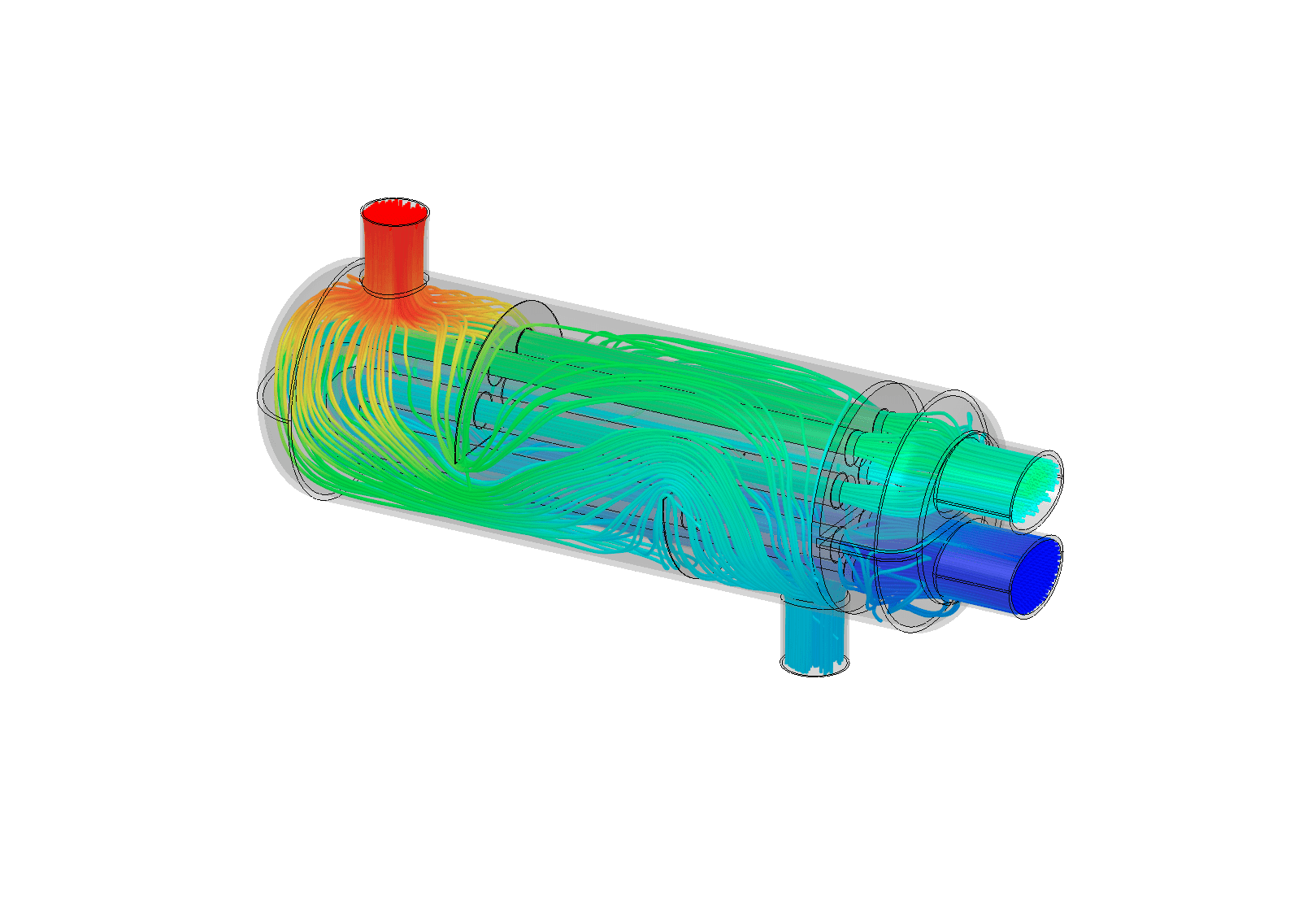 conjugate-heat-transfer-in-u-tube-heat-exchanger-simscale