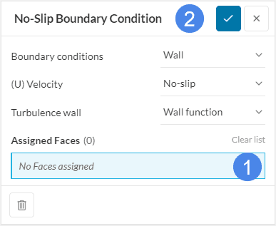 Wall, Boundary Conditions