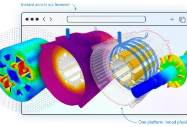 electric motor multiphysics simulation