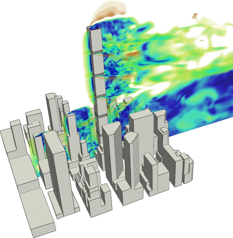 SIMSCALE. Wind Breaking logo.