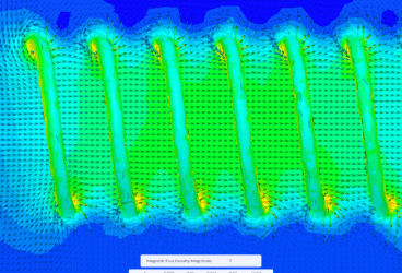 magnetic field lines around a coil of wire