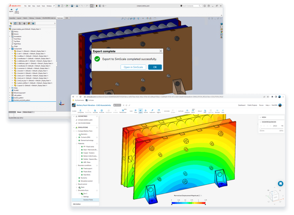 simscale solidworks workflow