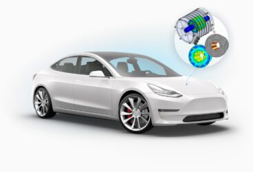 electric motor simulation