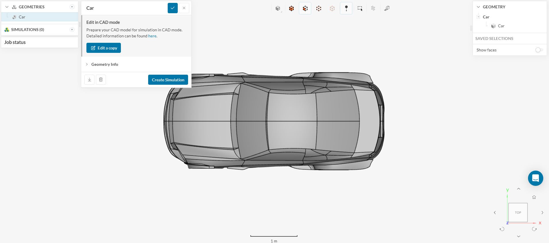 Aerodynamic Flow Behavior Around a Vehicle Tutorial | SimScale