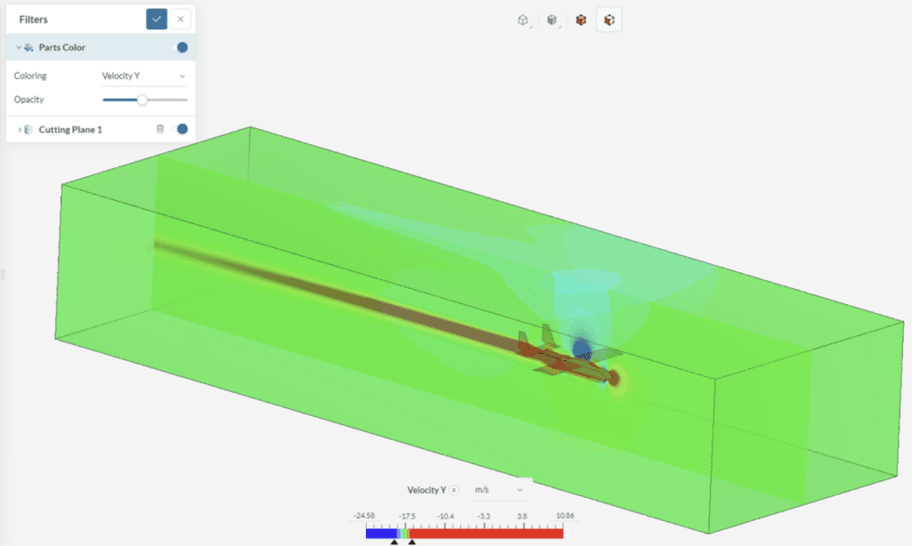 Team Pegasus aircraft aerodynamics simulation results