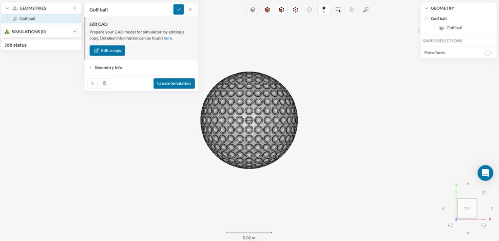 Golf Ball Tutorial CAD Edit 1