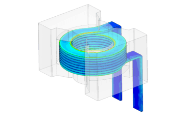 electromagnetic simulation of power electronics in SimScale