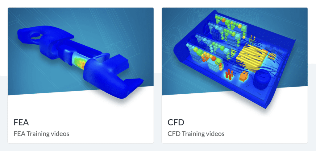 FEA and CFD training videos in SimScale that help students gain hands-on experience with engineering software