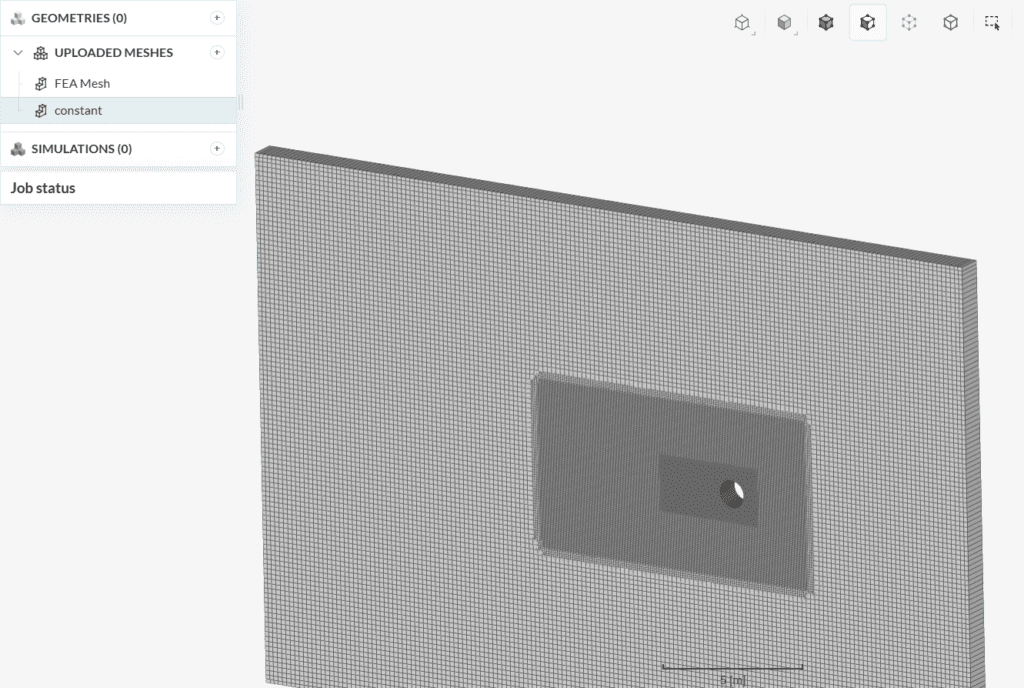 mesh import simscale openfoam format